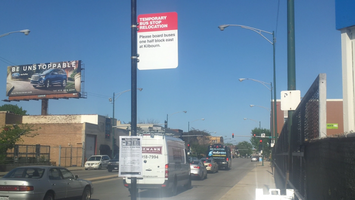 montrose bus stop relocation sign 5-19-16.PNG