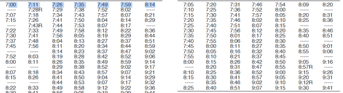  L Train Schedule Reliability W WW Site CTA Rail Chicago Transit Forum